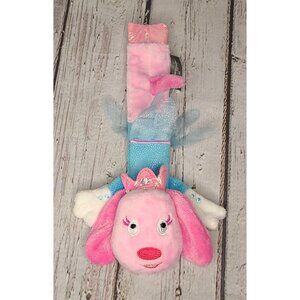 8" Hallmark Snappums Prancin' Pup Princess Plush Slap Bracelet Crown Tutu